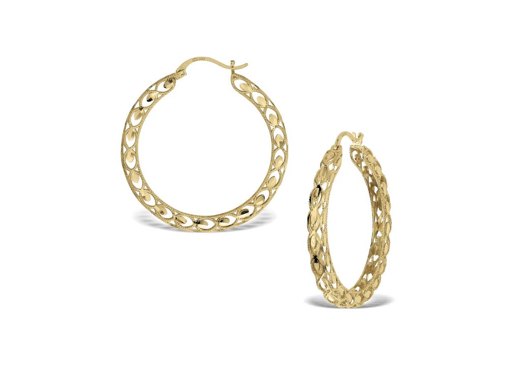 Classic Gold Hoop Earrings A Statement Of Style